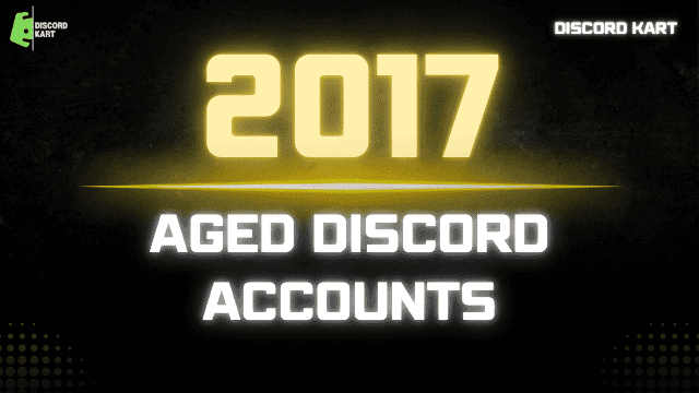 2017 Discord Accounts