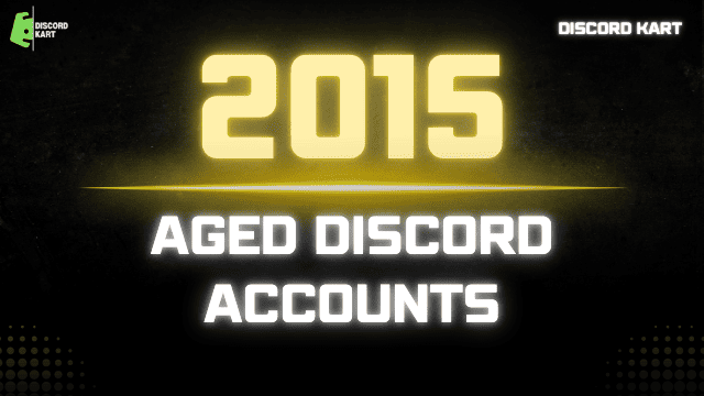 Buy 2015 aged discord account