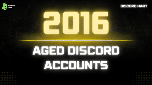 Buy 2016 aged discord account