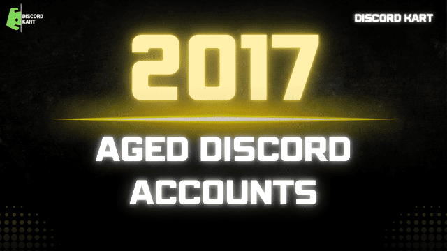 Buy 2017 aged discord account