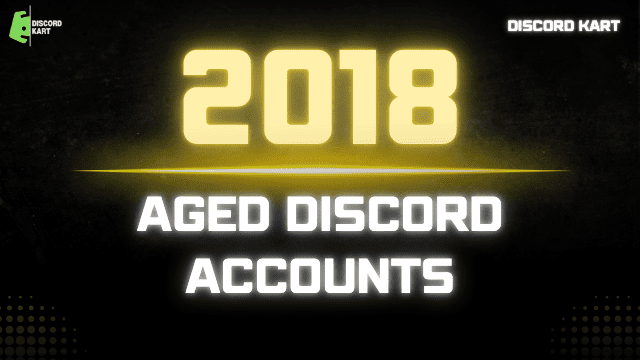 Buy 2018 aged discord account