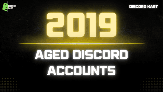 Buy 2019 aged discord account