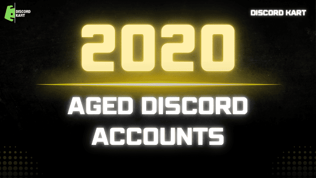 Buy 2020 aged discord account