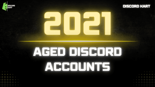 Buy 2021 aged discord account