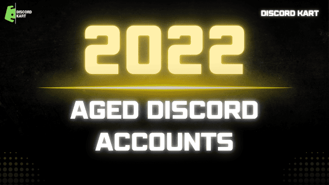 Buy 2022 aged discord account