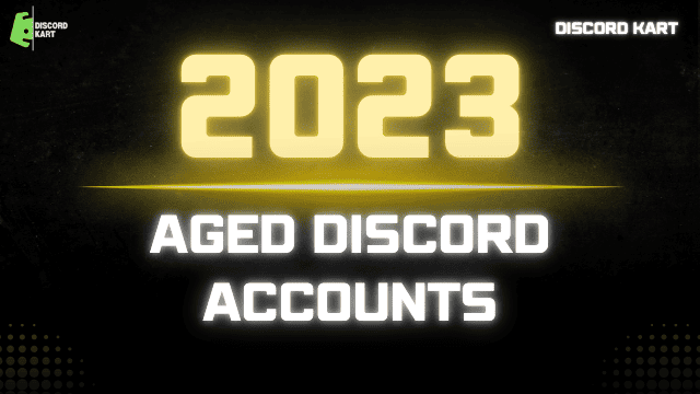 Buy 2023 aged discord account